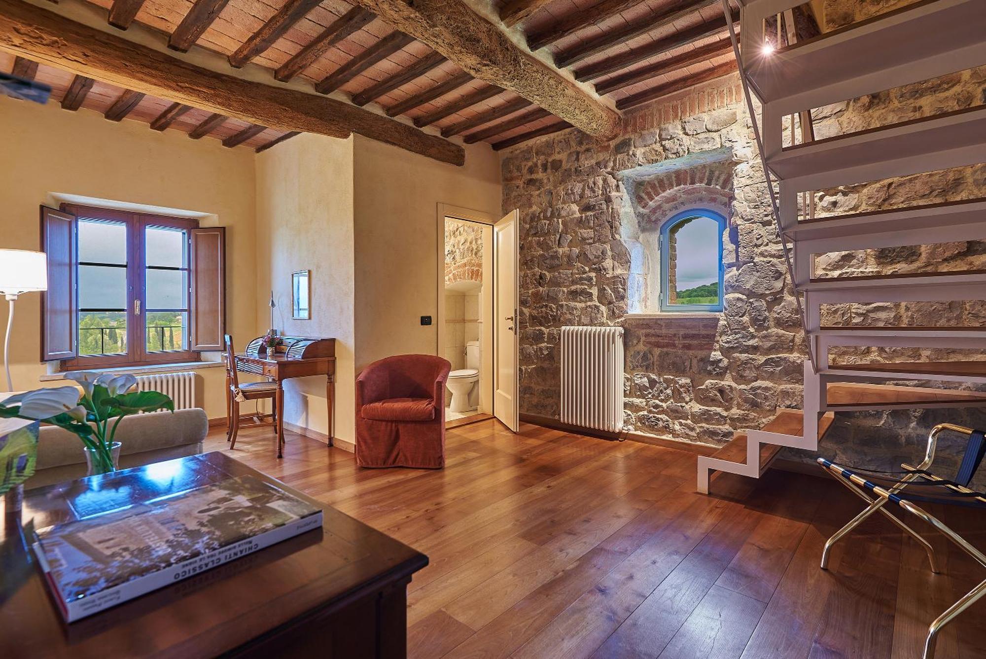 La Gazzara Castell'In Villa Castelnuovo Berardenga Eksteriør bilde