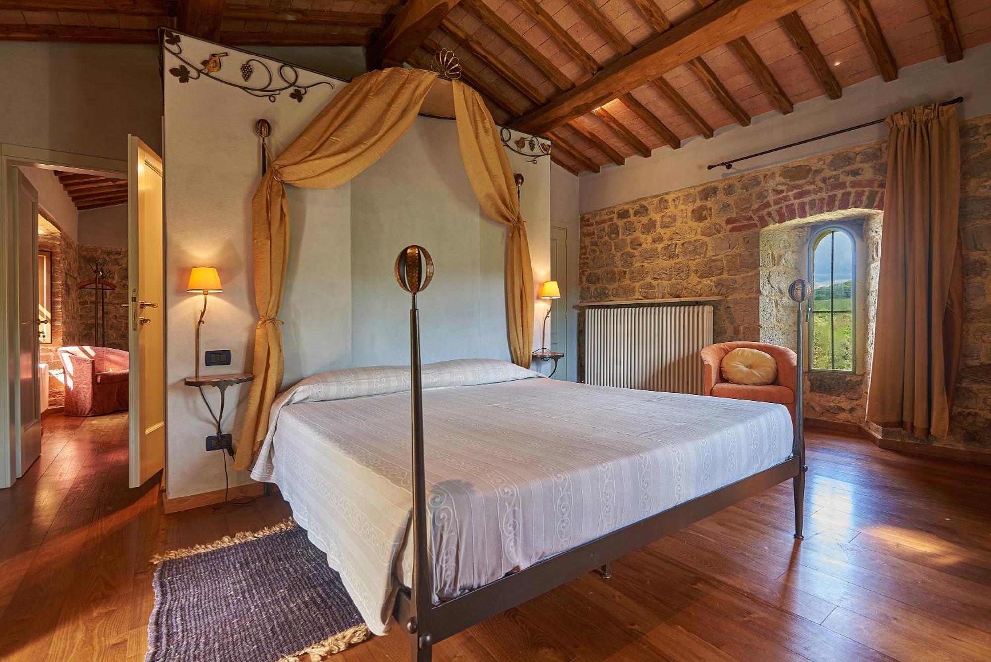 La Gazzara Castell'In Villa Castelnuovo Berardenga Eksteriør bilde
