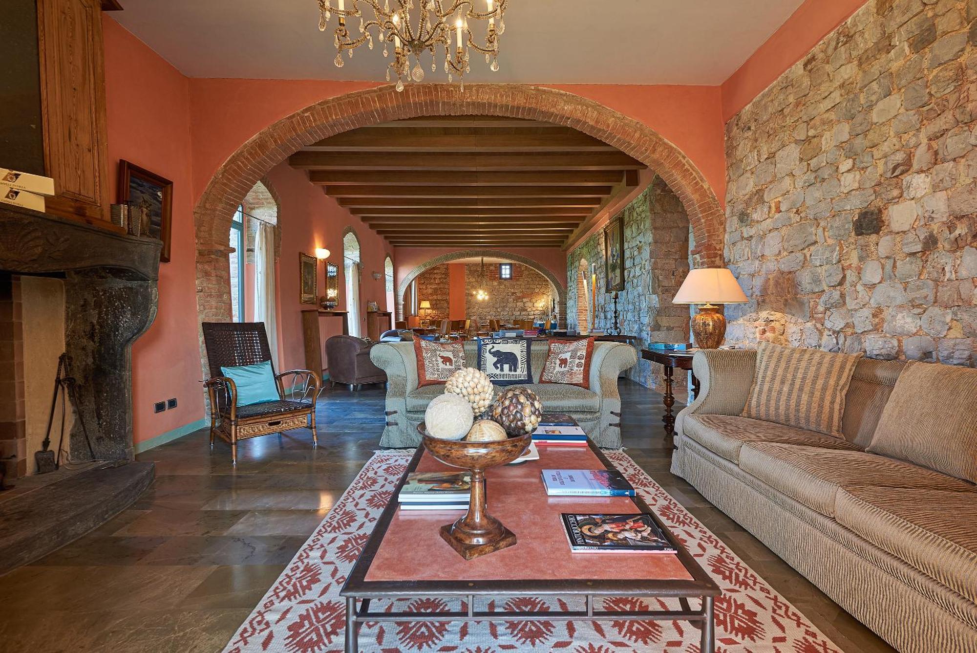 La Gazzara Castell'In Villa Castelnuovo Berardenga Eksteriør bilde