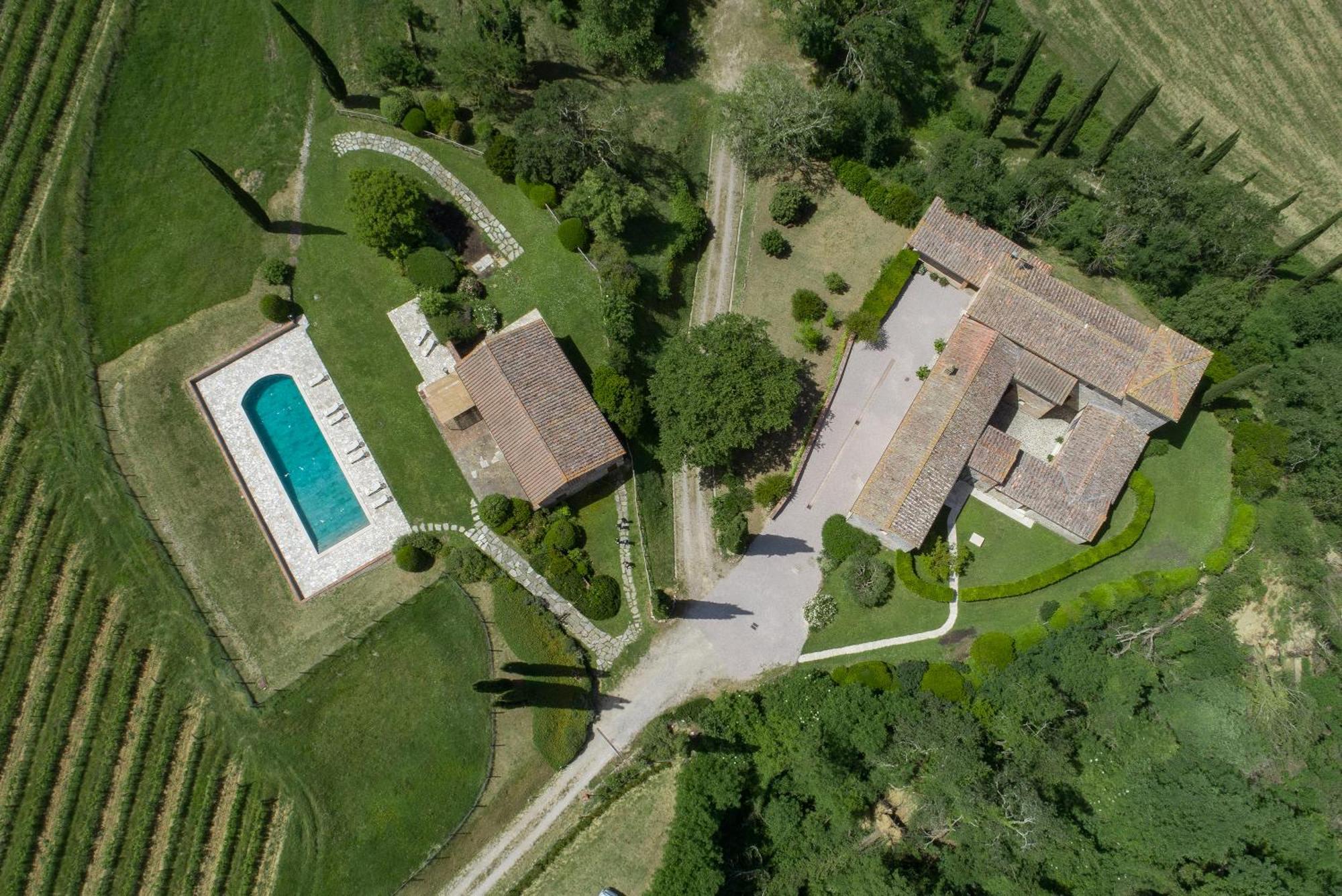 La Gazzara Castell'In Villa Castelnuovo Berardenga Eksteriør bilde