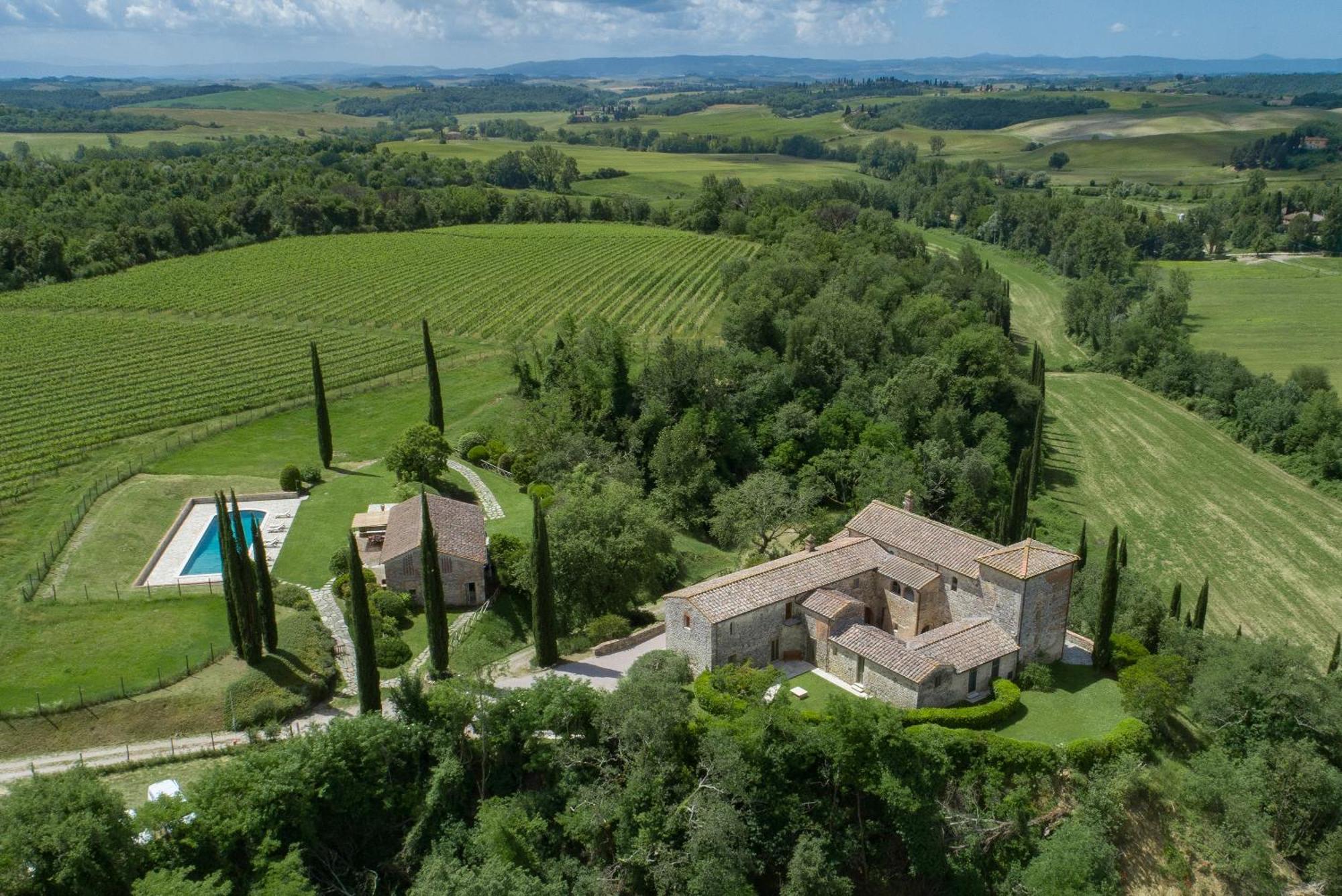 La Gazzara Castell'In Villa Castelnuovo Berardenga Eksteriør bilde