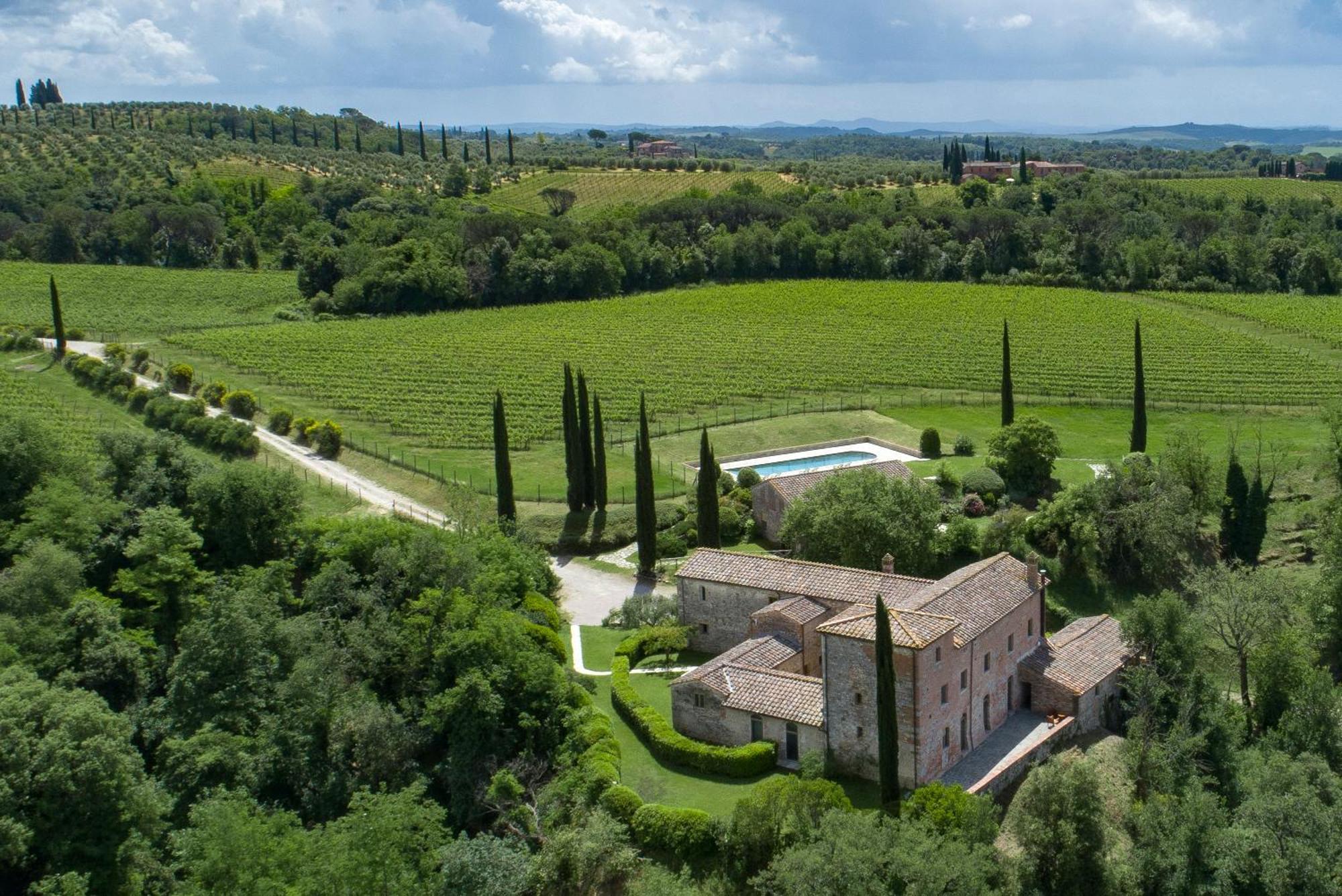 La Gazzara Castell'In Villa Castelnuovo Berardenga Eksteriør bilde