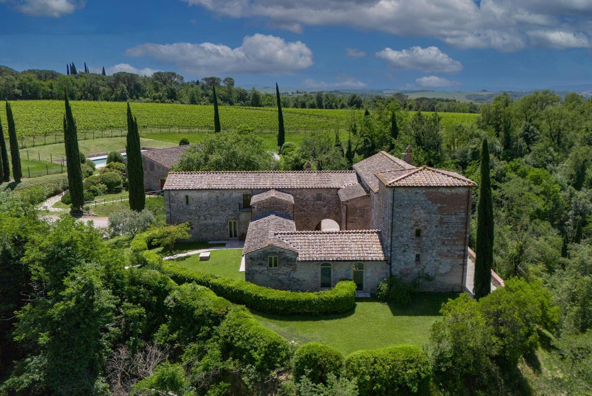 La Gazzara Castell'In Villa Castelnuovo Berardenga Eksteriør bilde