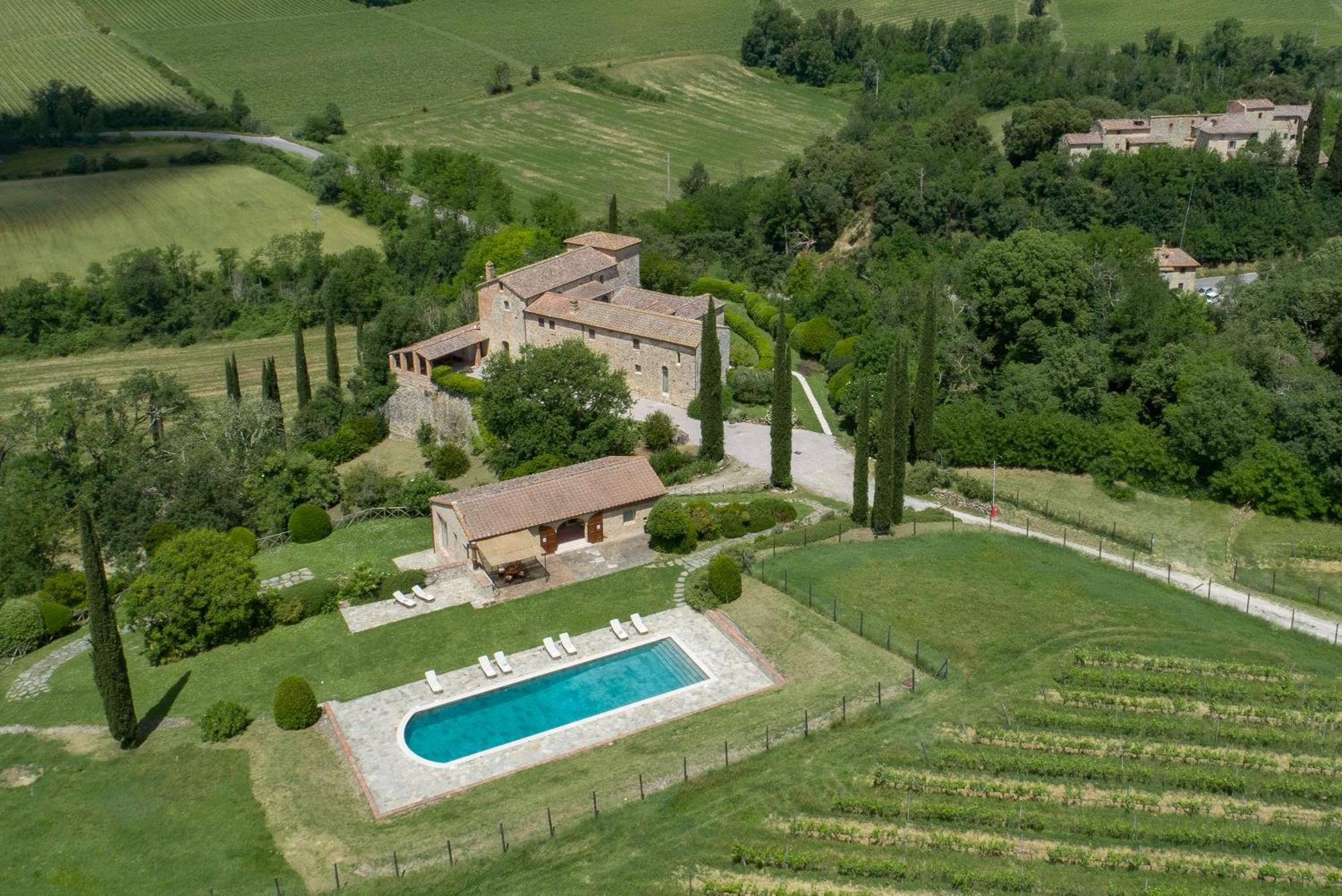 La Gazzara Castell'In Villa Castelnuovo Berardenga Eksteriør bilde